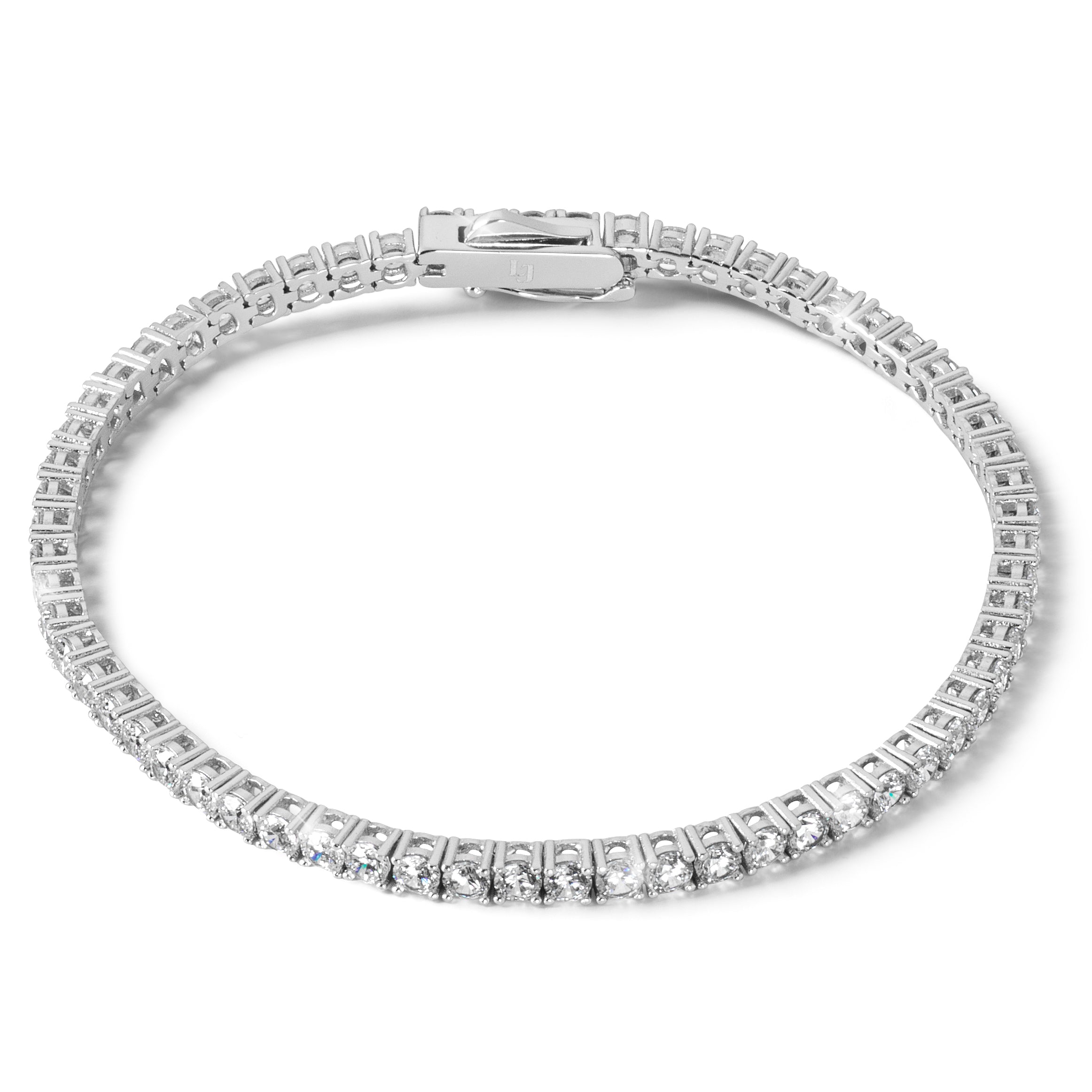 Tennis Bracelet Silver | 3MM | Lujo Estrenar