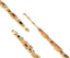 Gemstone Bracelet Gold | 10MM