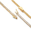 Celestial Tennis Bracelet Gold | 3MM