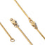 Square Bracelet Gold | 1.5MM